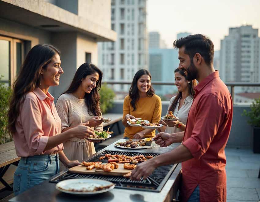 Rooftop BBQ & Picnic Area